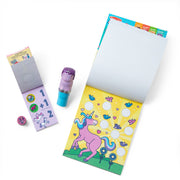 Sticker WOW!™ Purple Unicorn Bundle: Activity Pad & Sticker Stamper + Mini Activity Pad and 200 Refill Stickers Z9