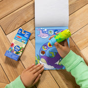 Sticker WOW!™ Sea Turtle Bundle: Activity Pad & Sticker Stamper + Mini Activity Pad and 200 Refill Stickers V1