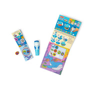 Sticker WOW!™ Shark Bundle: Activity Pad & Sticker Stamper + Mini Activity Pad and 200 Refill Stickers M0