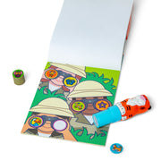 Sticker WOW!™ Tiger Bundle: Activity Pad & Sticker Stamper + Mini Activity Pad and 200 Refill Stickers K2