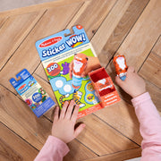 Sticker WOW!™ Tiger Bundle: Activity Pad & Sticker Stamper + Mini Activity Pad and 200 Refill Stickers N4