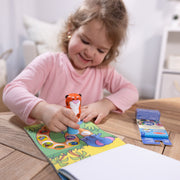 Sticker WOW!™ Tiger Bundle: Activity Pad & Sticker Stamper + Mini Activity Pad and 200 Refill Stickers N4