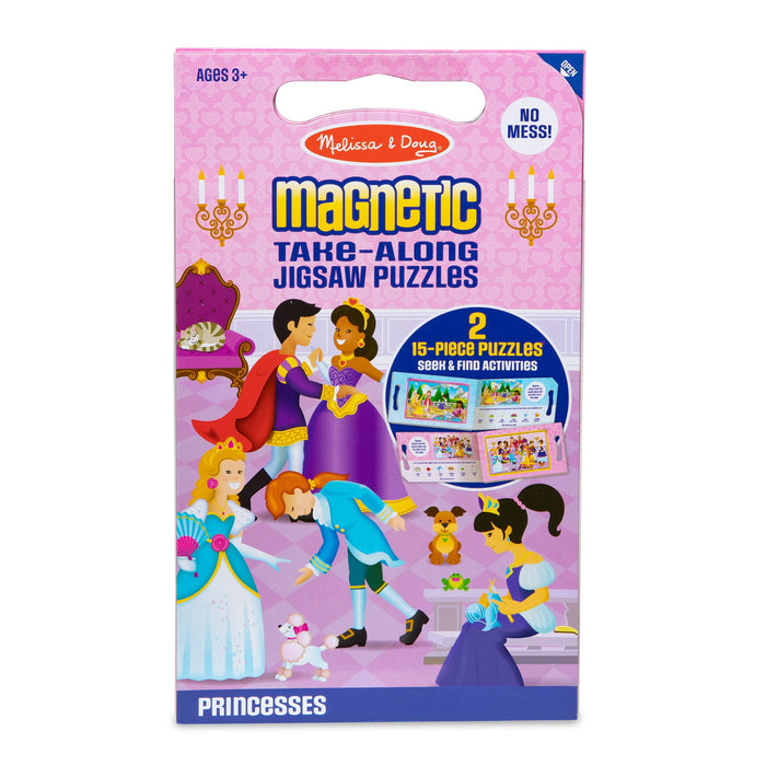 Take-Along Magnetic Jigsaw Puzzles – Princesses P2