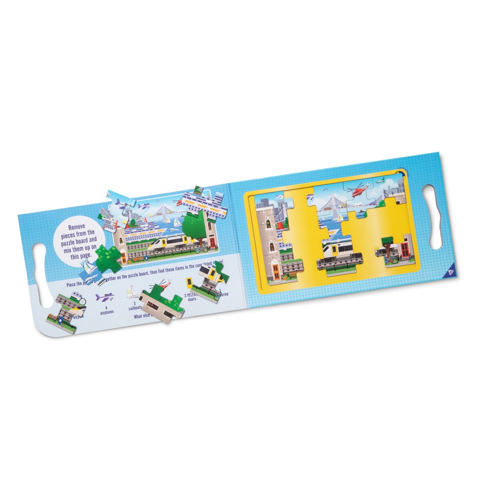 Take-Along Magnetic Jigsaw Puzzles – Vehicles R6