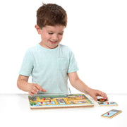 The Wheels on the Bus Song Puzzle - 6 Pieces B4