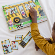 The Wheels on the Bus Song Puzzle - 6 Pieces B4