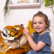 Tiger Lifelike Plush Stuffed Animal T3