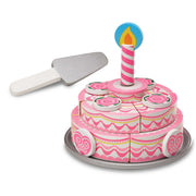 Triple-Layer Party Cake - Wooden Play Food J3