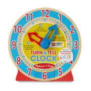 Turn & Tell Wooden Clock F3