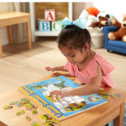 U.S.A. Map Wooden Puzzle C8