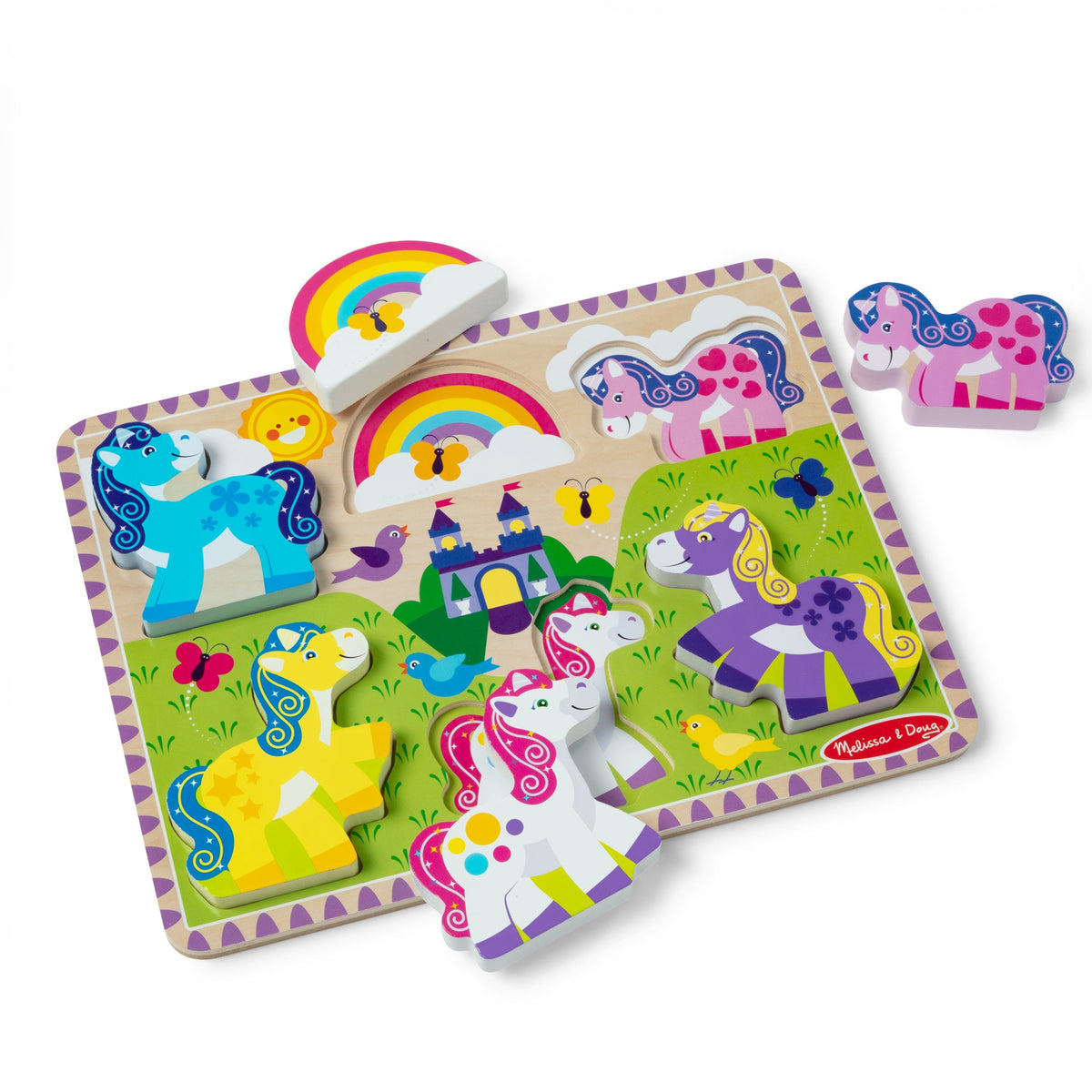 Unicorn Chunky Puzzle – 6 Pieces A8