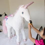 Unicorn Lifelike Plush Stuffed Animal B4
