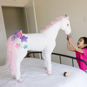 Unicorn Lifelike Plush Stuffed Animal B4