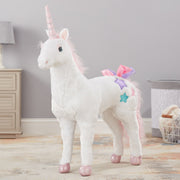Unicorn Lifelike Plush Stuffed Animal B4