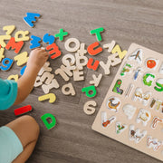 Upper & Lower Case Alphabet Puzzle D9
