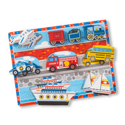 Vehicles Chunky Puzzle - 9 Pieces I7
