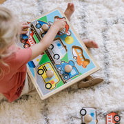 Vehicles Jumbo Knob Puzzle - 8 pieces T1