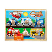 Vehicles Jumbo Knob Puzzle - 8 pieces T1