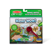 Water Wow! Animal Antics Deluxe Water-Reveal Pad - On the Go Travel Activity U5