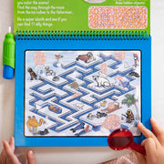 Water Wow! Animal Antics Deluxe Water-Reveal Pad - On the Go Travel Activity X1