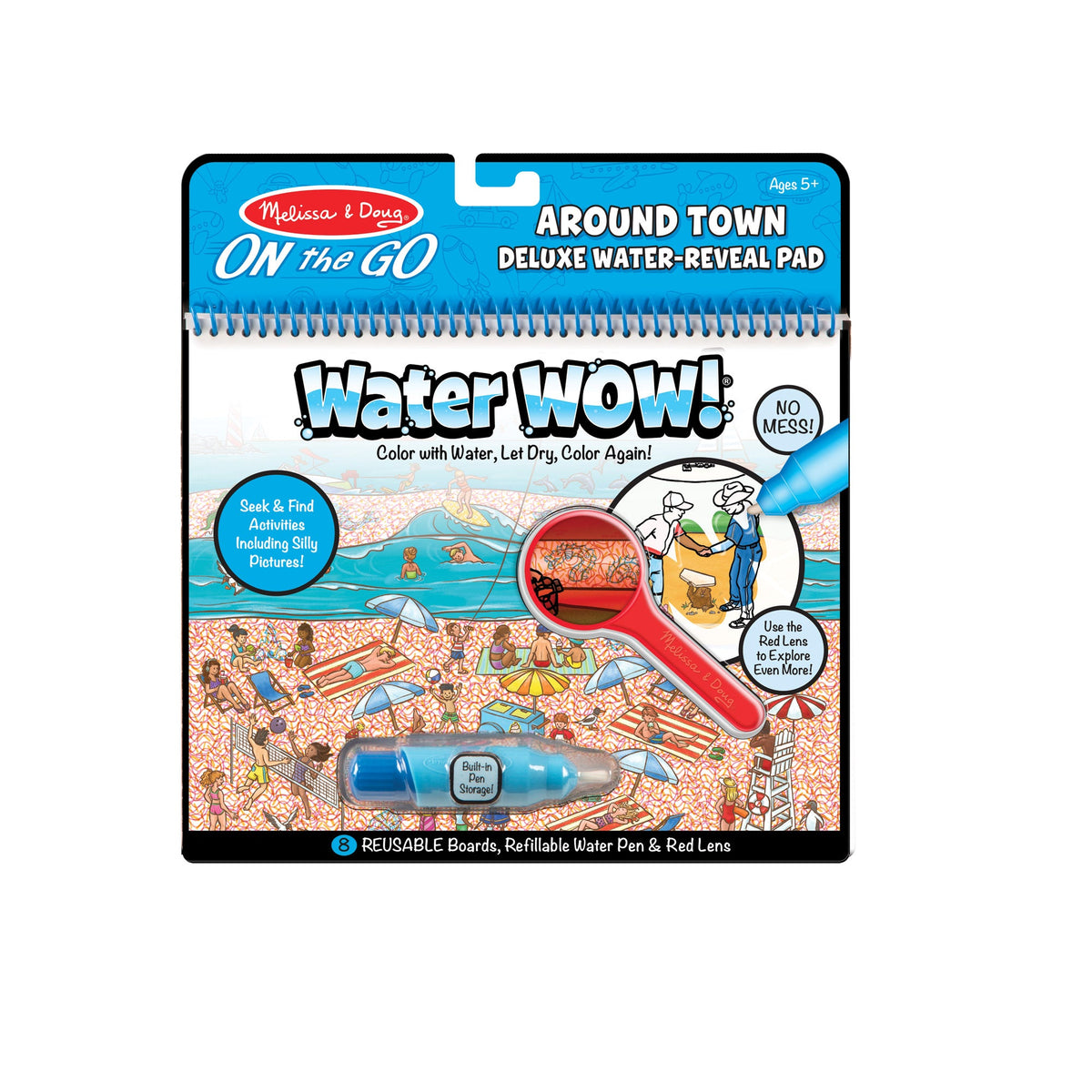 Water Wow! Deluxe Water-Reveal Pad - Around Town N2