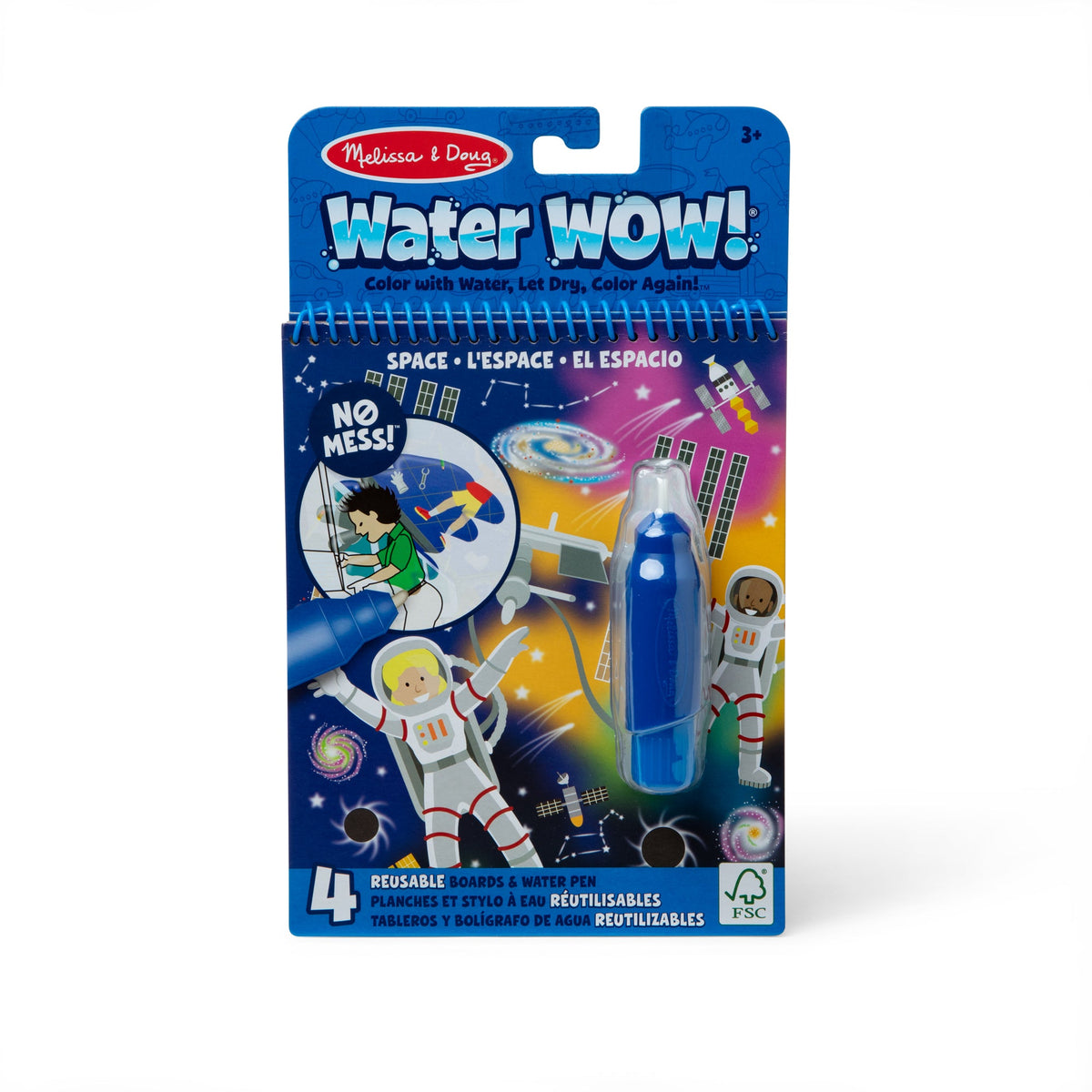 Water Wow! Space Water-Reveal Pad – On the Go Travel Activity E9