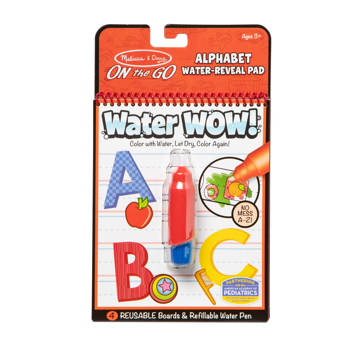 Water Wow! Water-Reveal Activity Pad - Alphabet U5