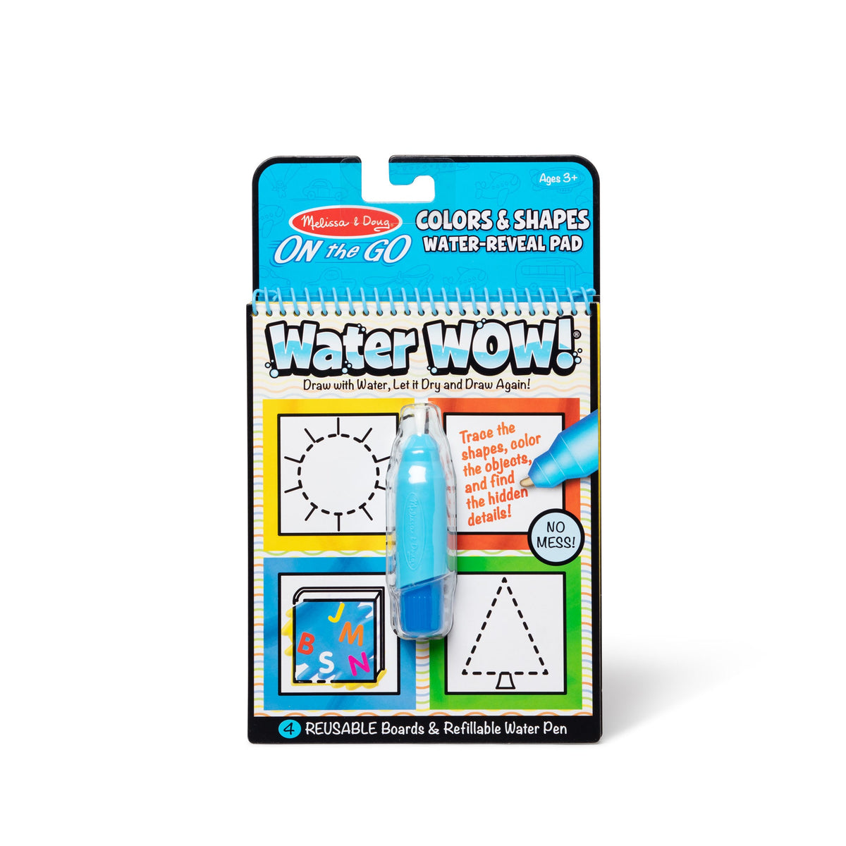 Water Wow! Water-Reveal Pad - Colors, Shapes H8