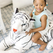 White Tiger Giant Stuffed Animal J2