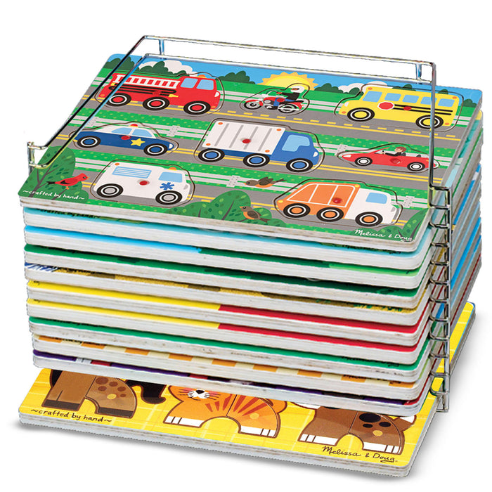 Wire Puzzle-Storage Rack T0