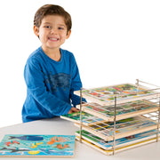 Wire Puzzle-Storage Rack X1