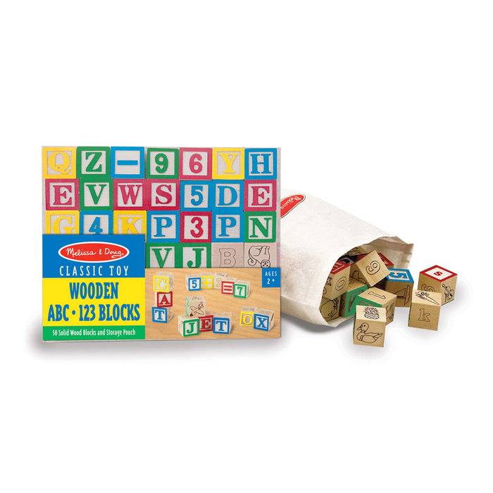 Wooden ABC/123 Blocks L1
