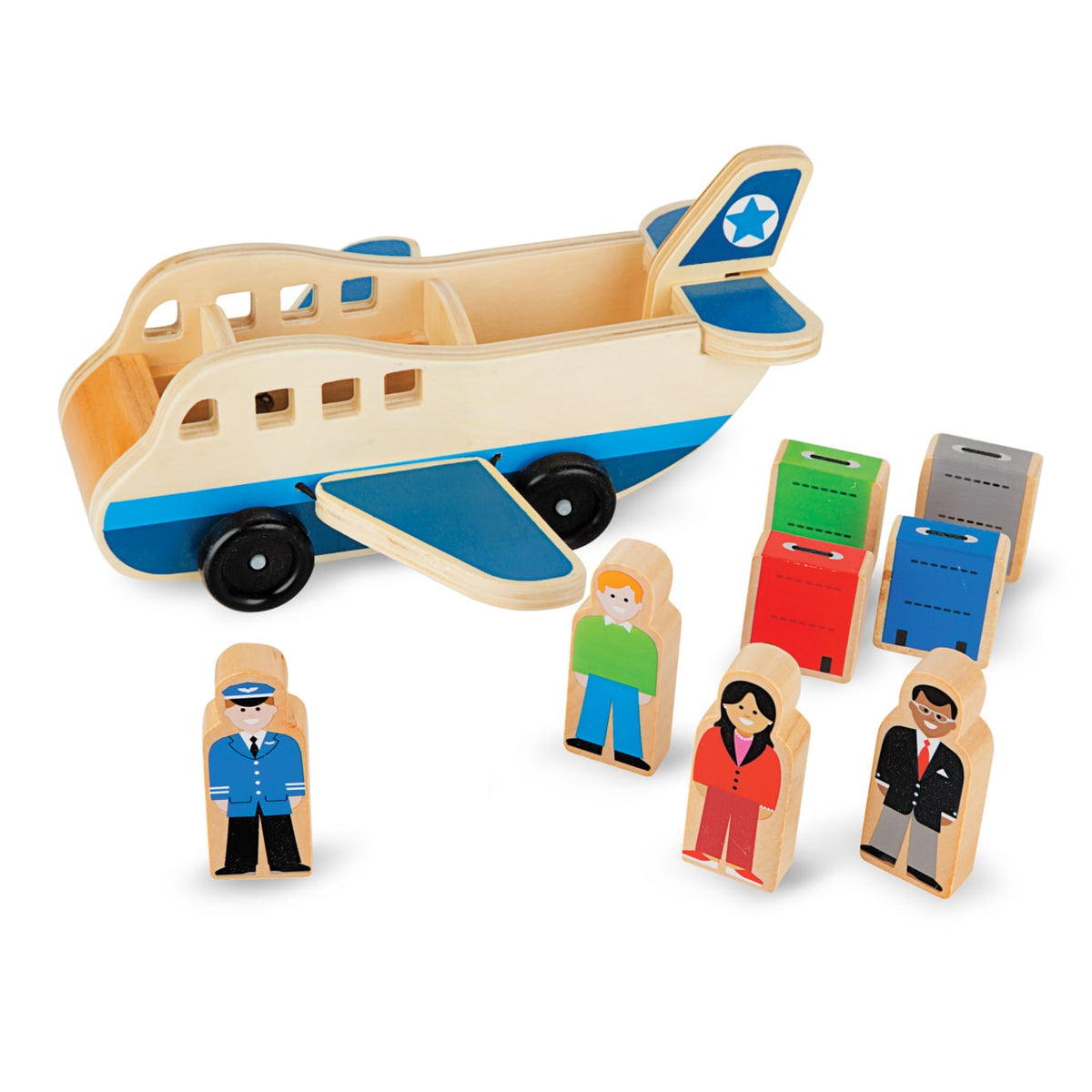 Wooden Airplane Z6