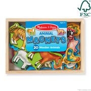 Wooden Animal Magnets U8