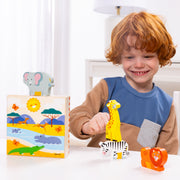 Wooden Animal Matching - Safari I5