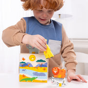 Wooden Animal Matching - Safari I5