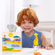 Wooden Animal Matching - Safari I5