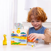 Wooden Animal Matching - Safari I5