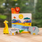 Wooden Animal Matching - Safari I5