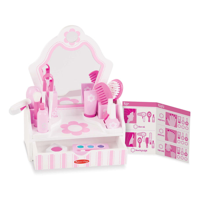 Wooden Beauty Salon Play Set H5