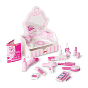 Wooden Beauty Salon Play Set O3