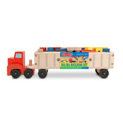 Wooden Big Rig Building Set W9