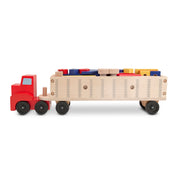 Wooden Big Rig Building Set W9