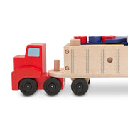 Wooden Big Rig Building Set W9