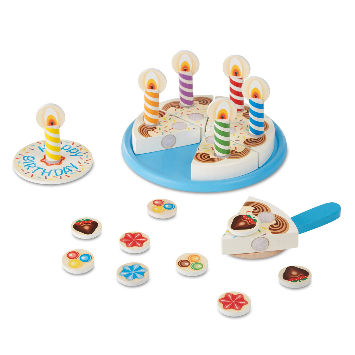 Wooden Birthday Cake Play Set S3