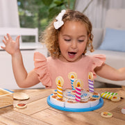 Wooden Birthday Cake Play Set Y5