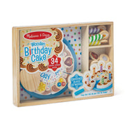 Wooden Birthday Cake Play Set Y5