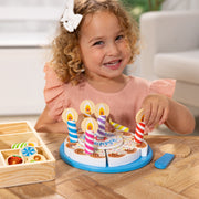 Wooden Birthday Cake Play Set Y5