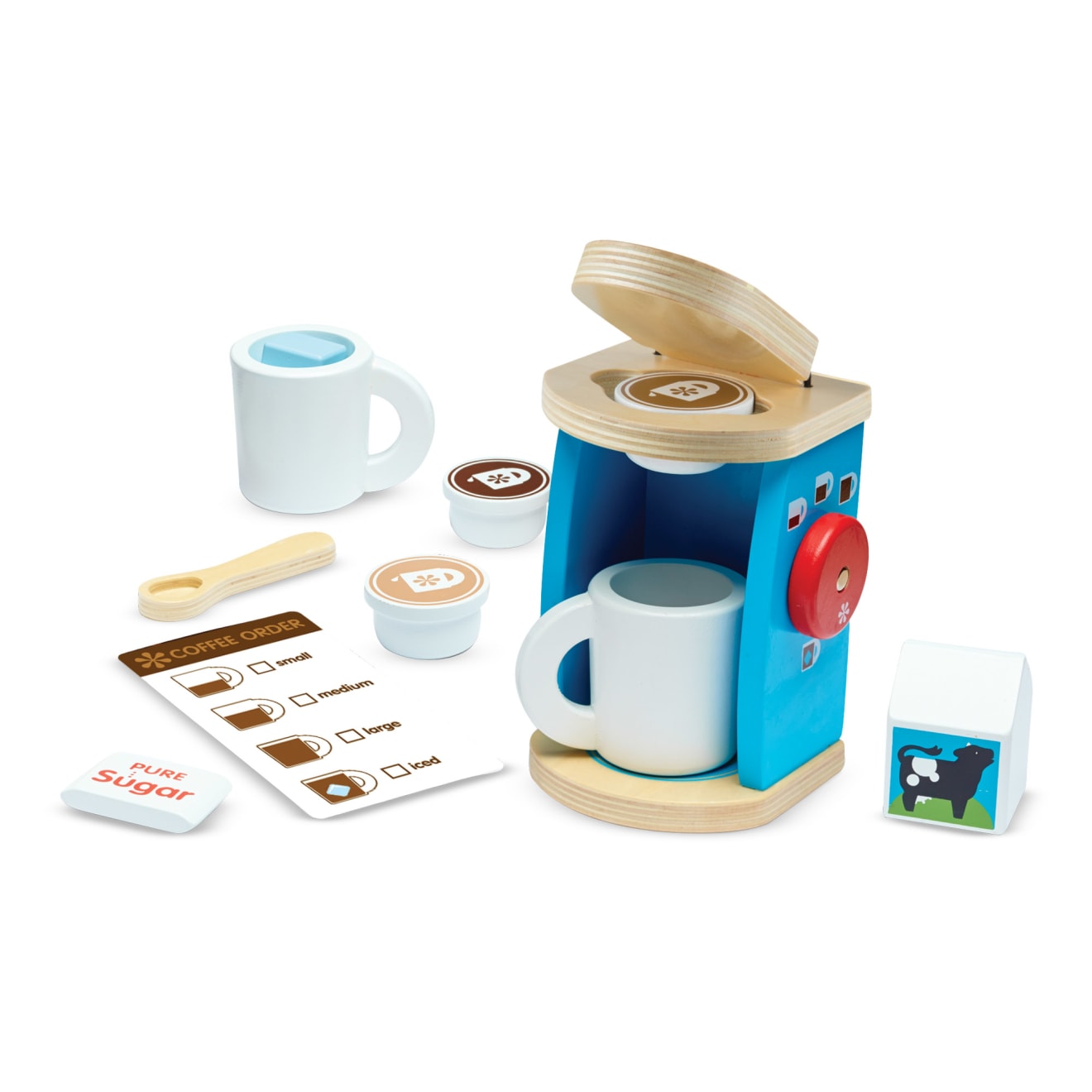 Wooden Brew & Serve Coffee Set I9