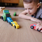 Wooden Car Carrier J6